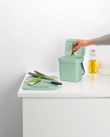 Sort & Go affaldsspand 3 L - Jade green - Brabantia