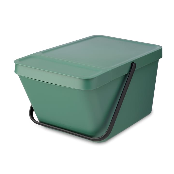 Sort & Go stabelbar affaldsspand 20 L - Fir Green - Brabantia