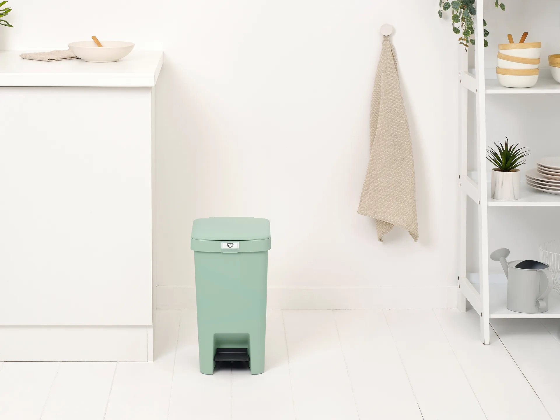 StepUp pedalspand 16 L, Jade green Brabantia