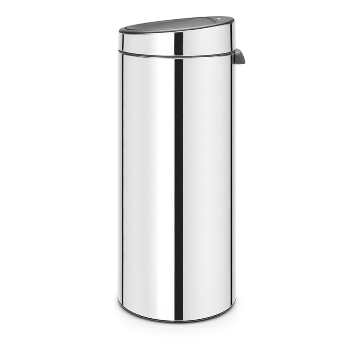 Touch Bin skraldespand 30 liter - brilliant steel (sølv) - Brabantia
