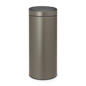 Touch Bin skraldespand 30 liter - platinum (grå) - Brabantia