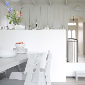 Touch Bin skraldespand 45 liter - matt steel (sølv) - Brabantia