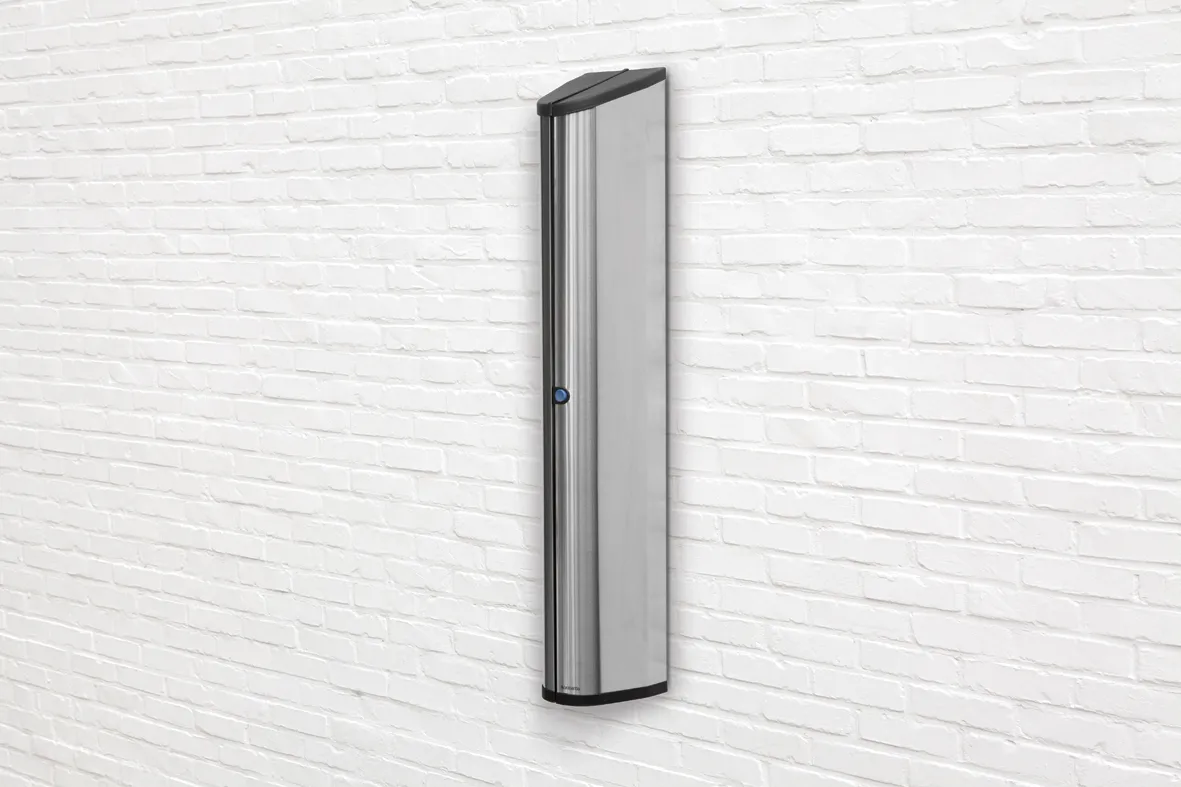 WallFix tørresnor 24 m med Beskyttelsesboks, Grå Brabantia