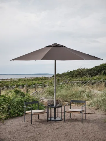 Abriola parasol - Charcoal black, Ø270 cm - Brafab