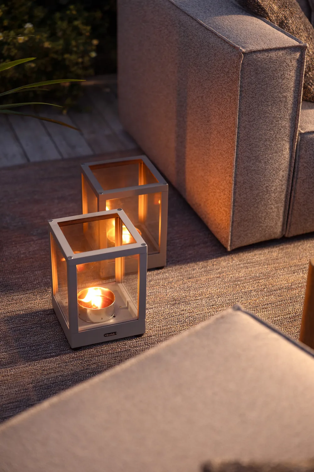 Belfort lyslygte, Khaki, 28 cm Brafab