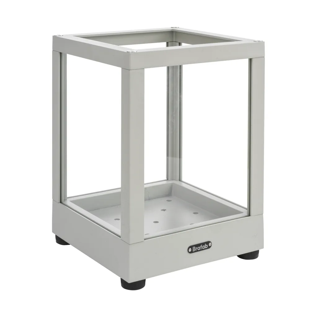 Belfort lyslygte, Light grey, 28 cm Brafab