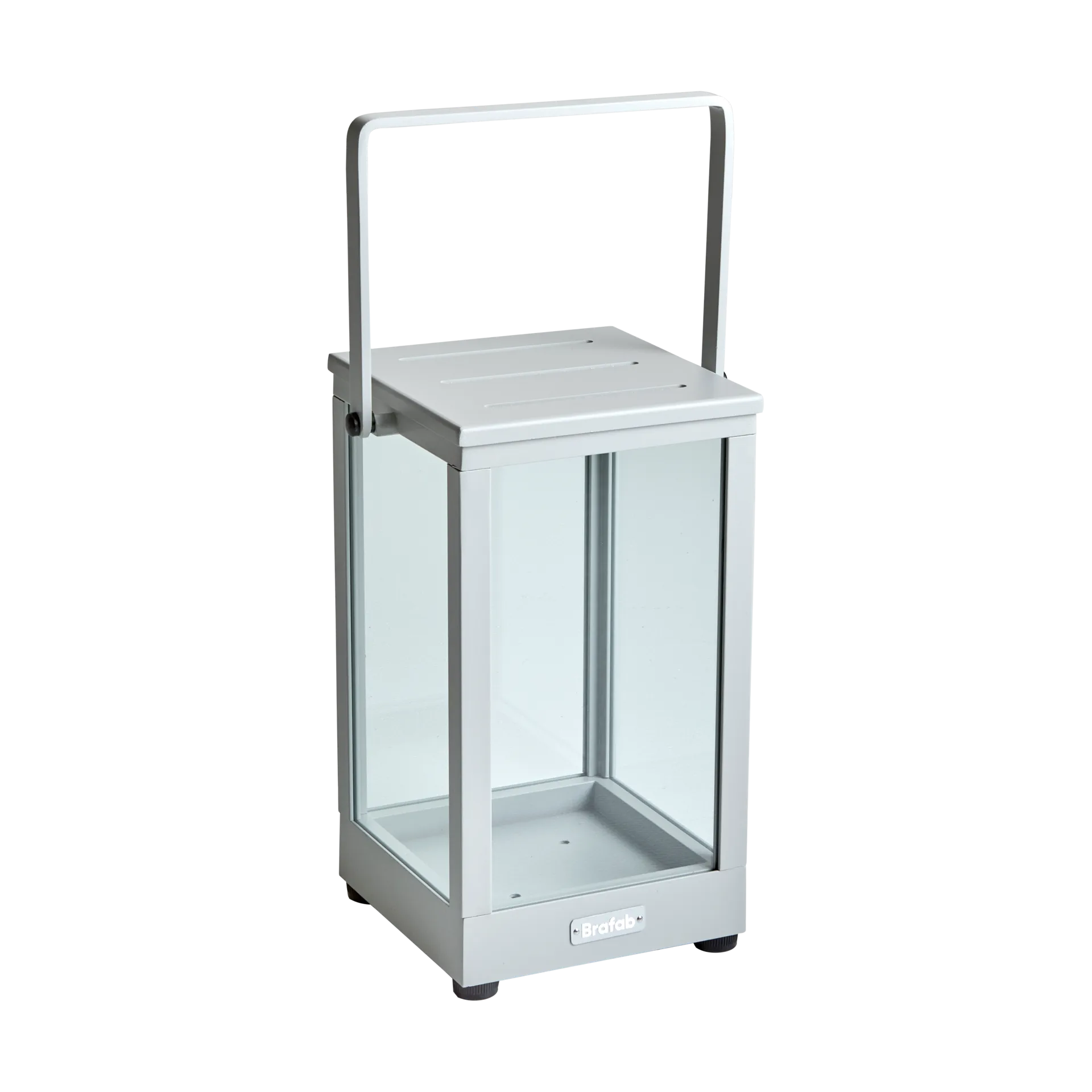 Belfort lyslygte, Light grey H37 cm Brafab