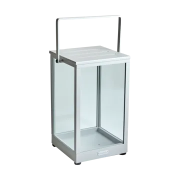 Belfort lyslygte - Light grey H43 cm - Brafab