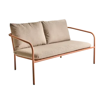 Bendt sofa - Teddy beige-peach - Brafab
