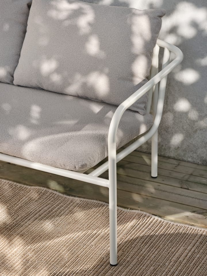 Bendt sofa, Teddy beige-pearl white Brafab