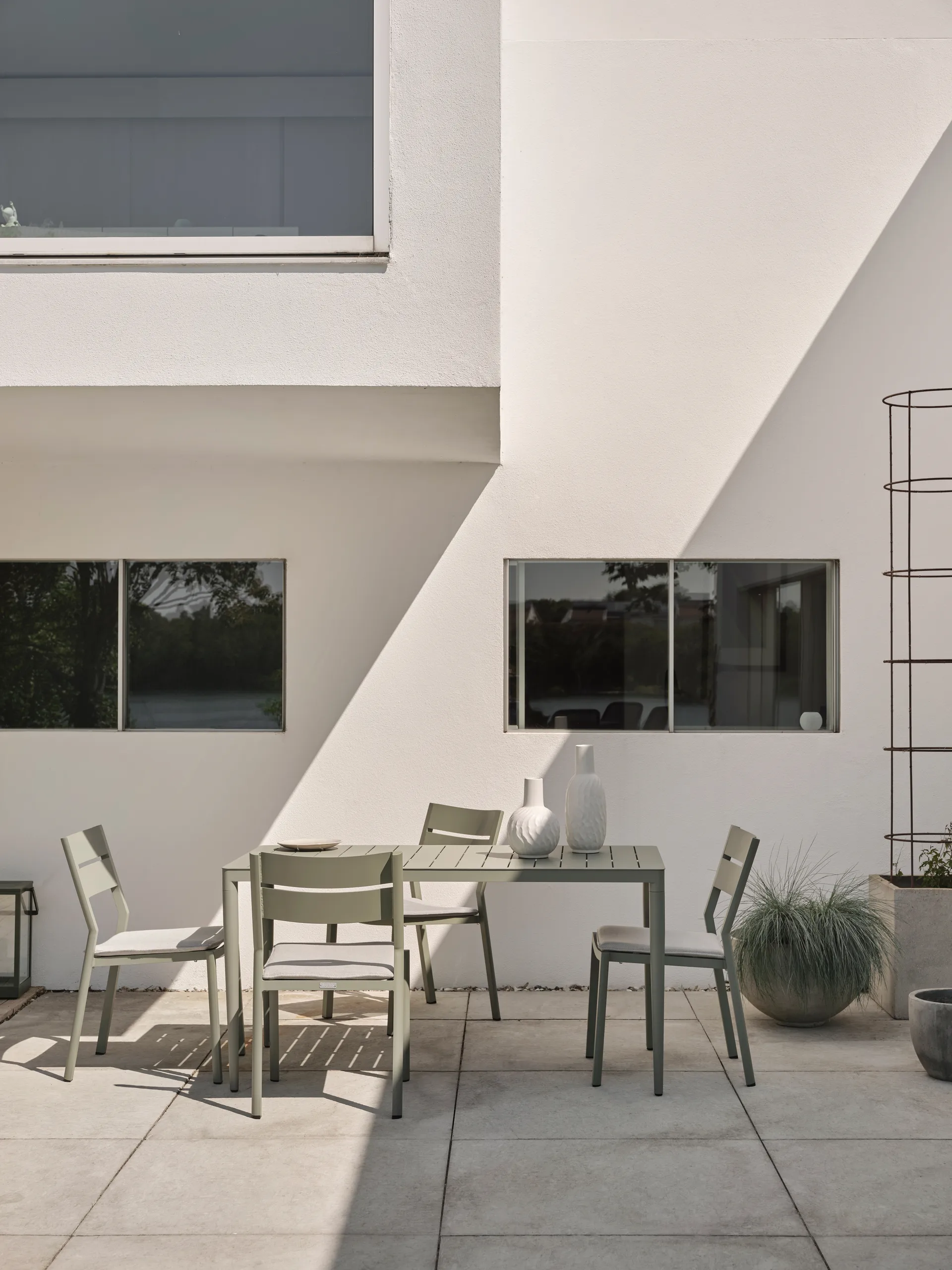 Bigby spisebord, Dusty green, 144x76 cm Brafab