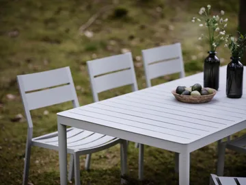 Bigby spisebord - Lemon, 144x76 cm - Brafab