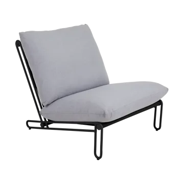 Blixt loungestol - Sort-sky grey - Brafab