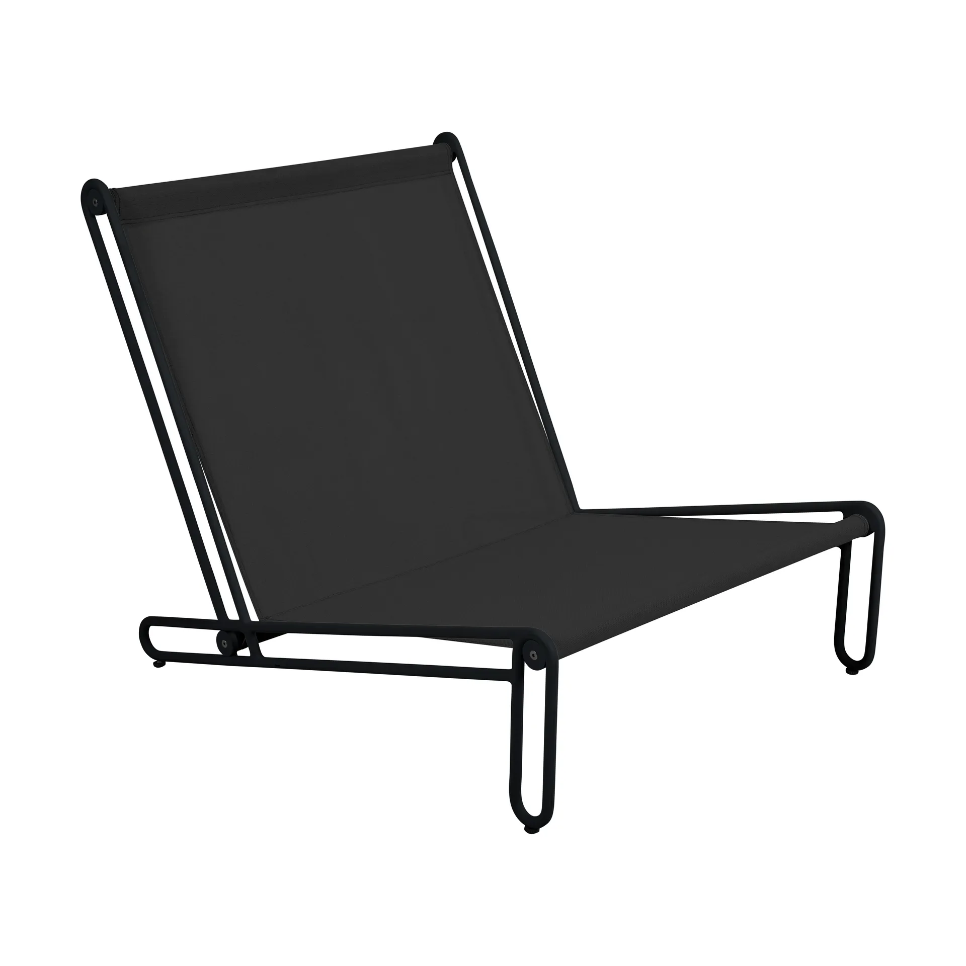 Blixt loungestol, Sort-sky grey Brafab