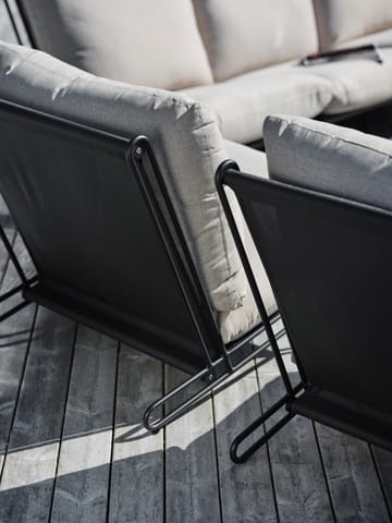 Blixt loungestol - Sort-sky grey - Brafab