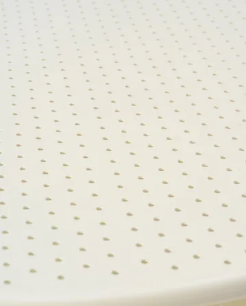 Blixt sofabord - Pearl white, Ø85 cm - Brafab