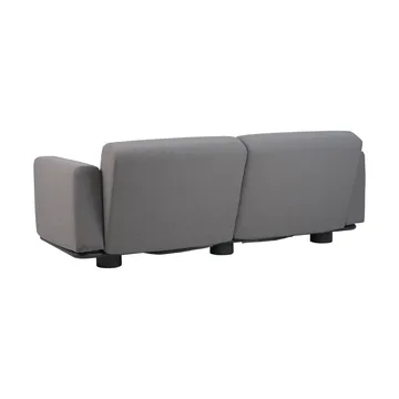 Bolster sofa - Antracit-teddy grey, 2,5-personers - Brafab