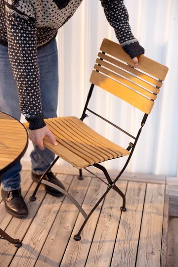 Brewer spisebordsstol - Sort-teak - Brafab