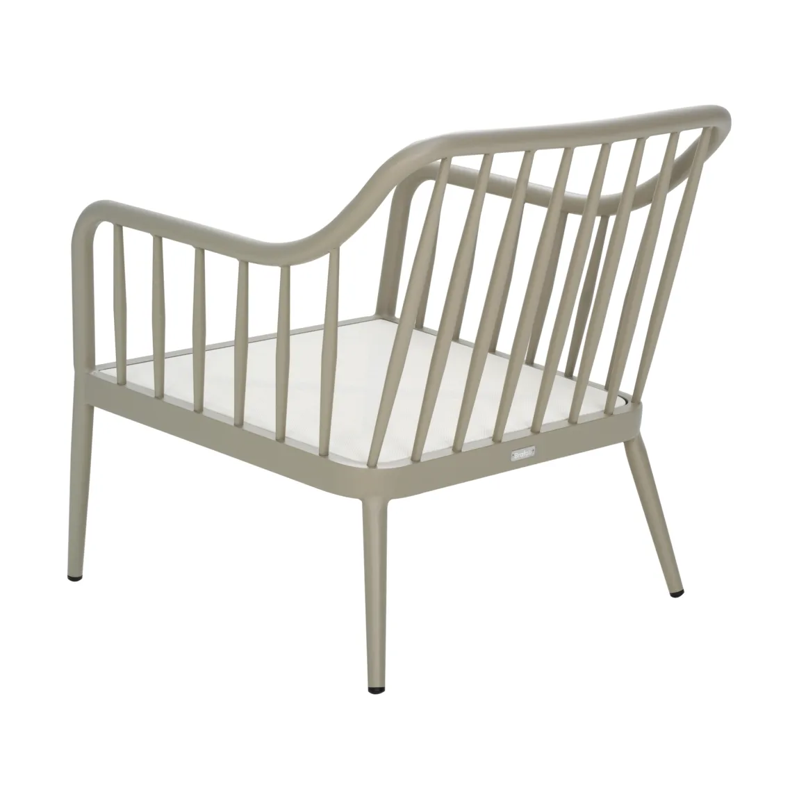 Coleville lænestol, Khaki-burlap beige Brafab