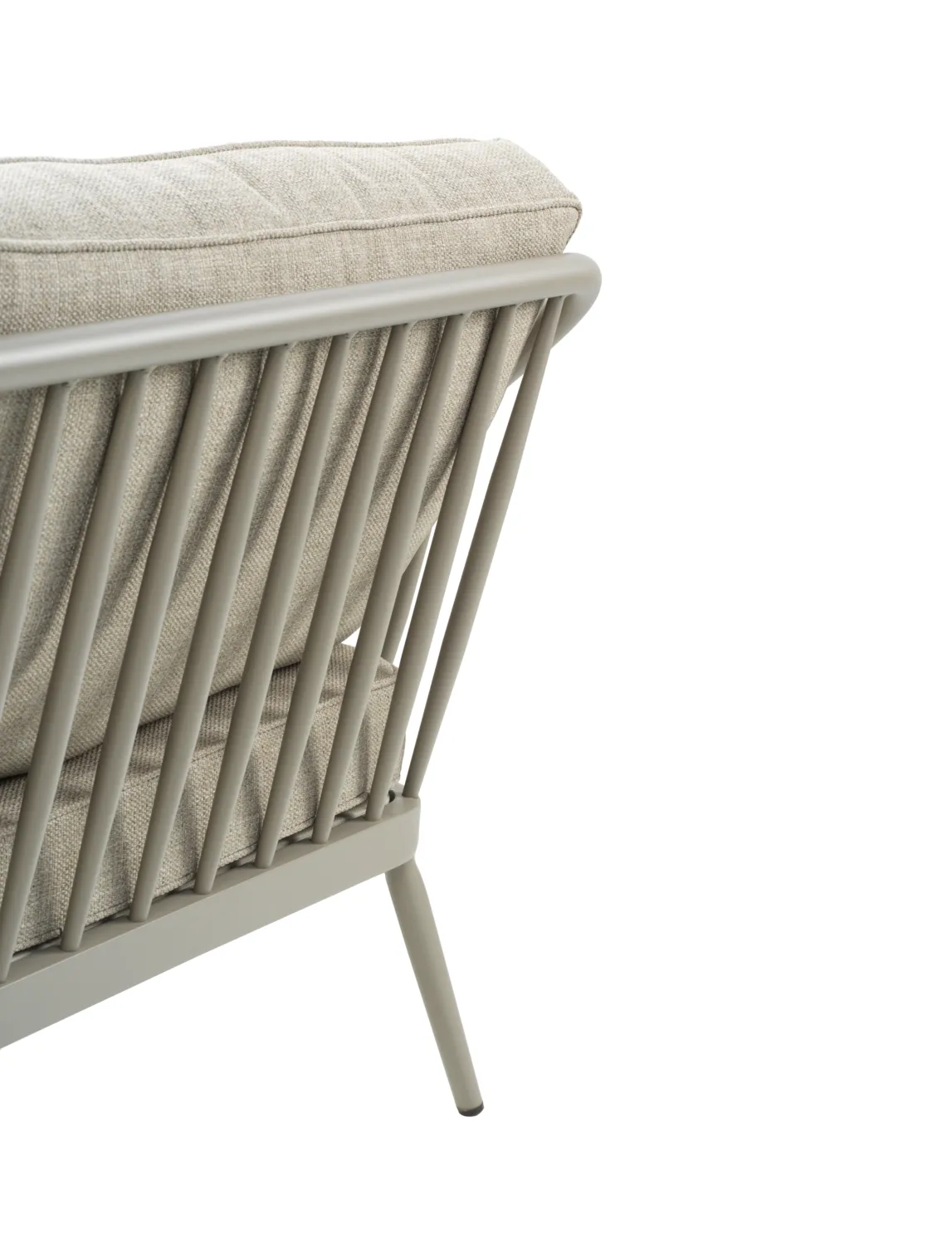 Coleville sofa, Khaki-burlap beige, 3-personers Brafab