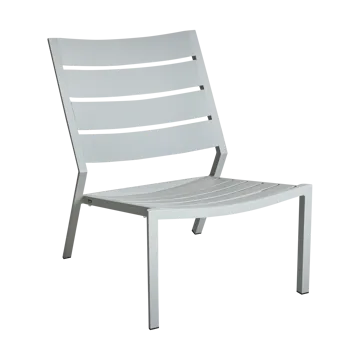 Delia loungestol - Light grey - Brafab