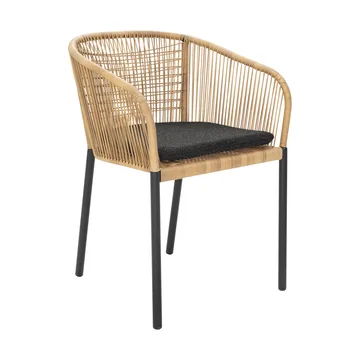 Delta karmstol - Sort-natur - Brafab