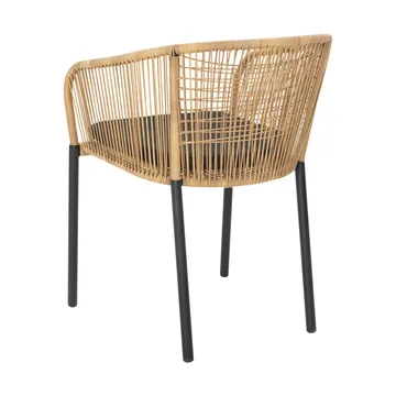 Delta karmstol - Sort-natur - Brafab