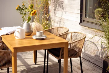 Delta karmstol - Sort-natur - Brafab