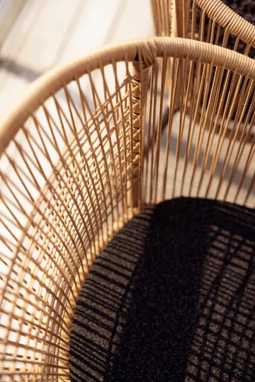 Delta karmstol - Sort-natur - Brafab