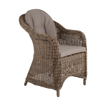 Eads armstol med siddepude - Natur-beige - Brafab
