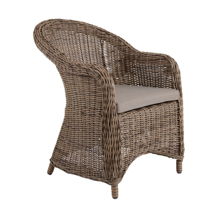 Eads armstol med siddepude - Natur-beige - Brafab