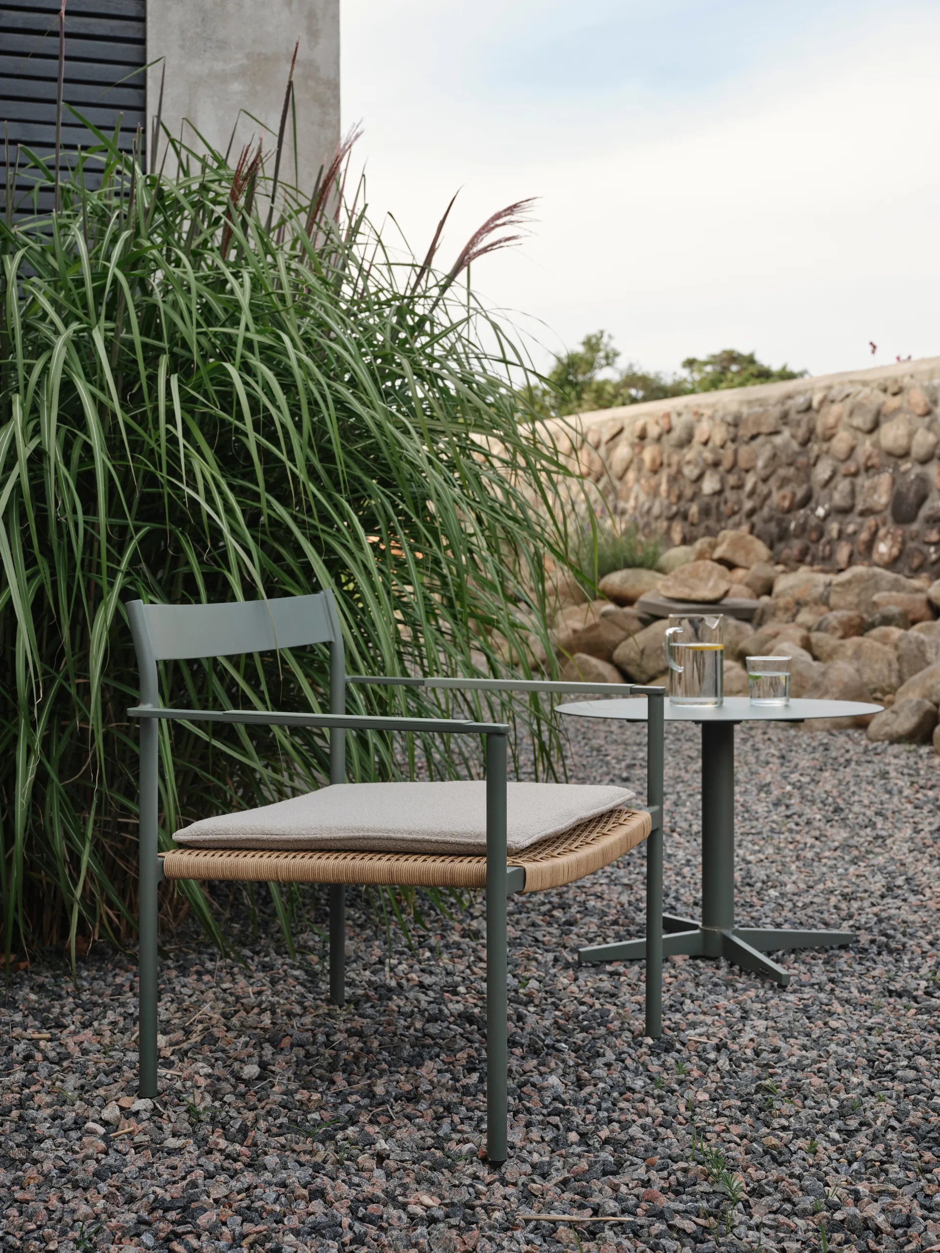 Frisk siddepude 48x53 cm, Cinnamon gold Brafab