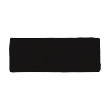 Frisk siddepude - Teddy black, 37x102 cm - Brafab