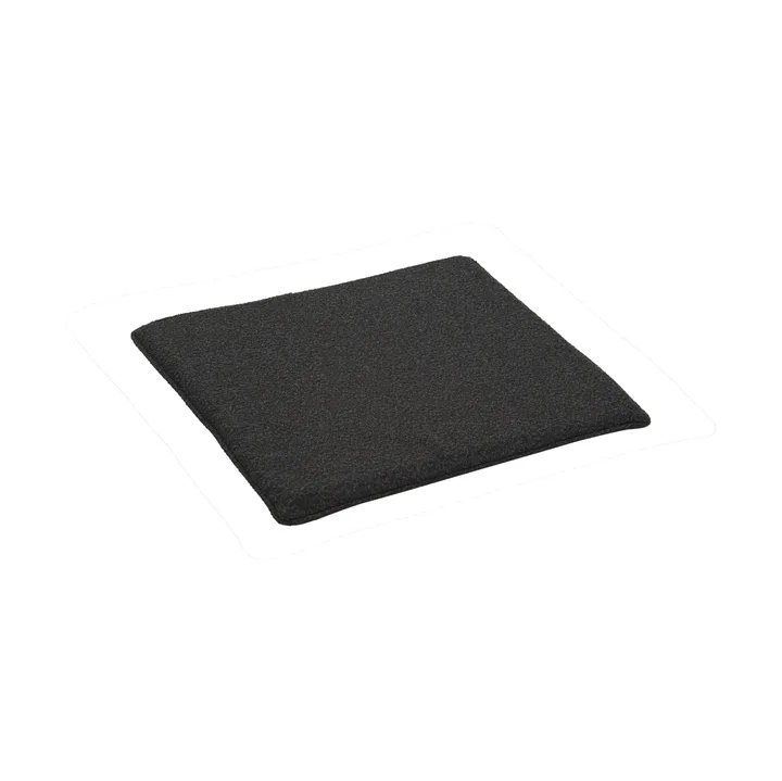 Frisk siddepude - Teddy black, 37x37 cm - Brafab