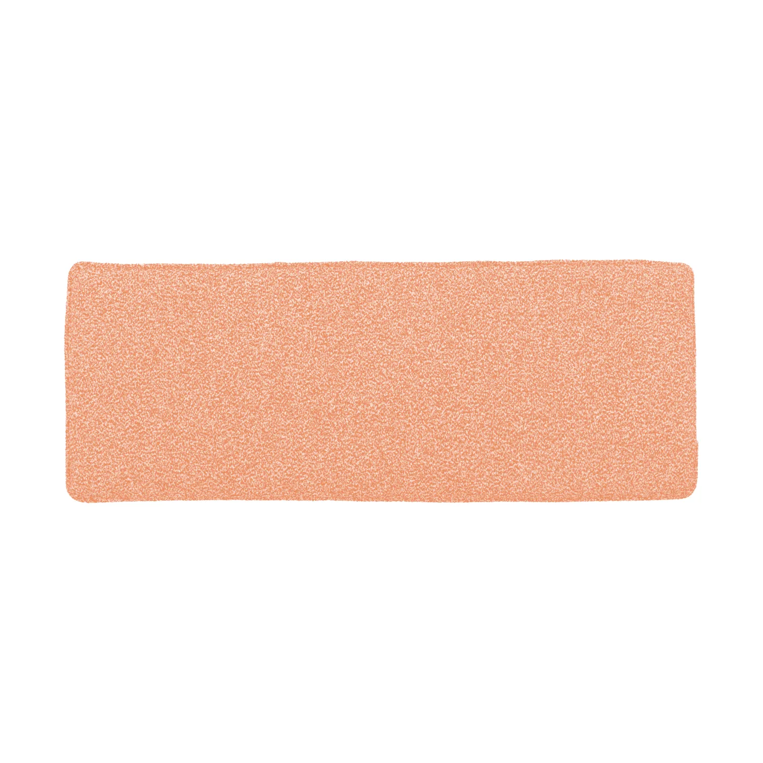 Frisk siddepude, Teddy orange, 37x102 cm Brafab