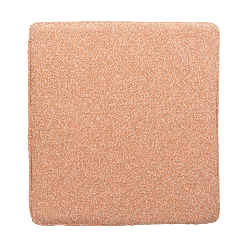 Frisk siddepude, Teddy orange, 43x41 cm Brafab