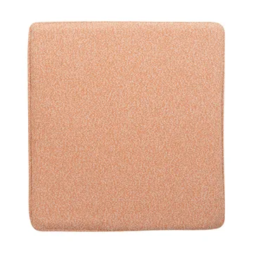 Frisk siddepude - Teddy orange, 48x53 cm - Brafab