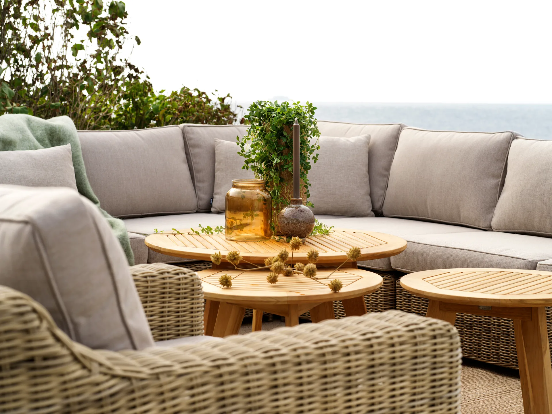 Glendon 3-personers sofa, Dark Brown-soft moose Brafab