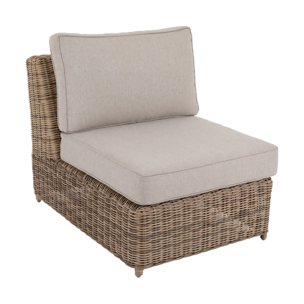 Glendon sofamodul, Rustic-beige, midterdel Brafab