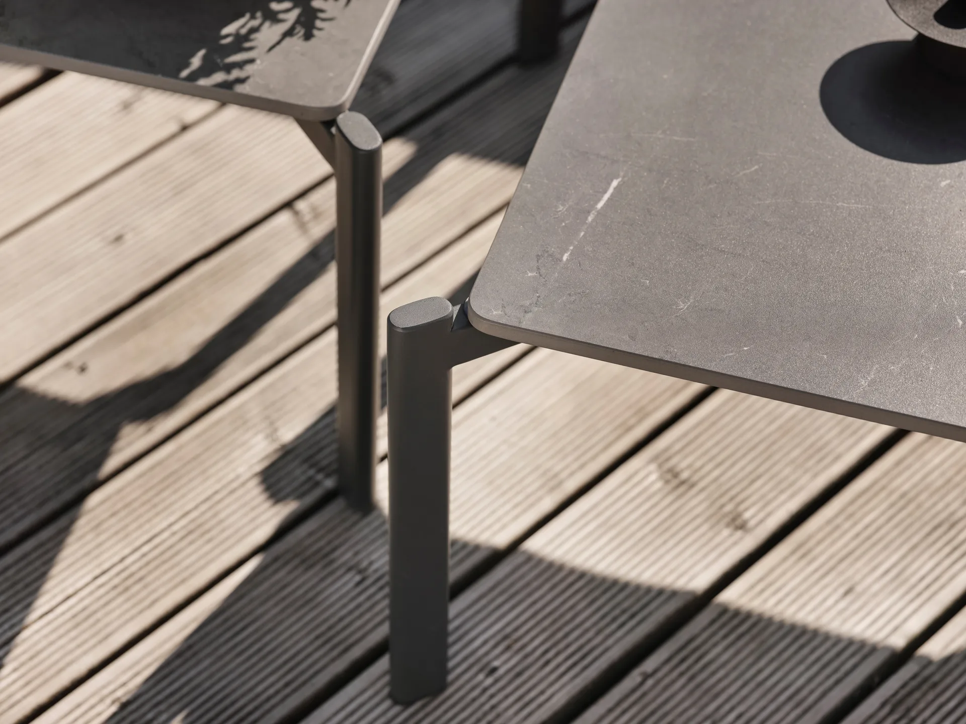 Hallavara sofabord, Anthracite 66x146 cm Brafab