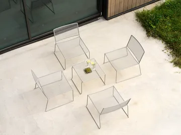 Haru loungestol - Slate grey - Brafab