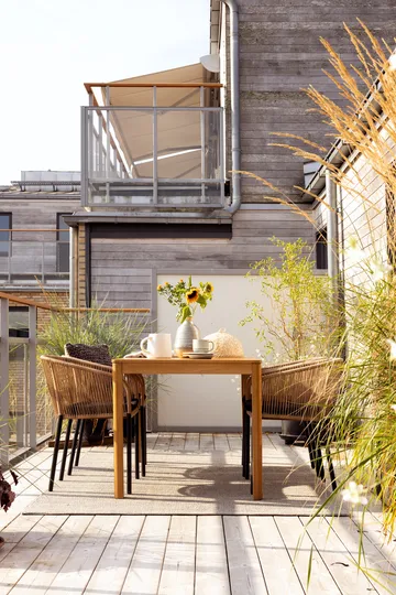 Joe spisebord - Natur, 140x80 cm - Brafab