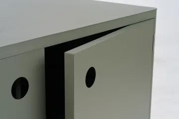 Kelia udekøkken underskab - Antracit, 121x91x64 cm - Brafab