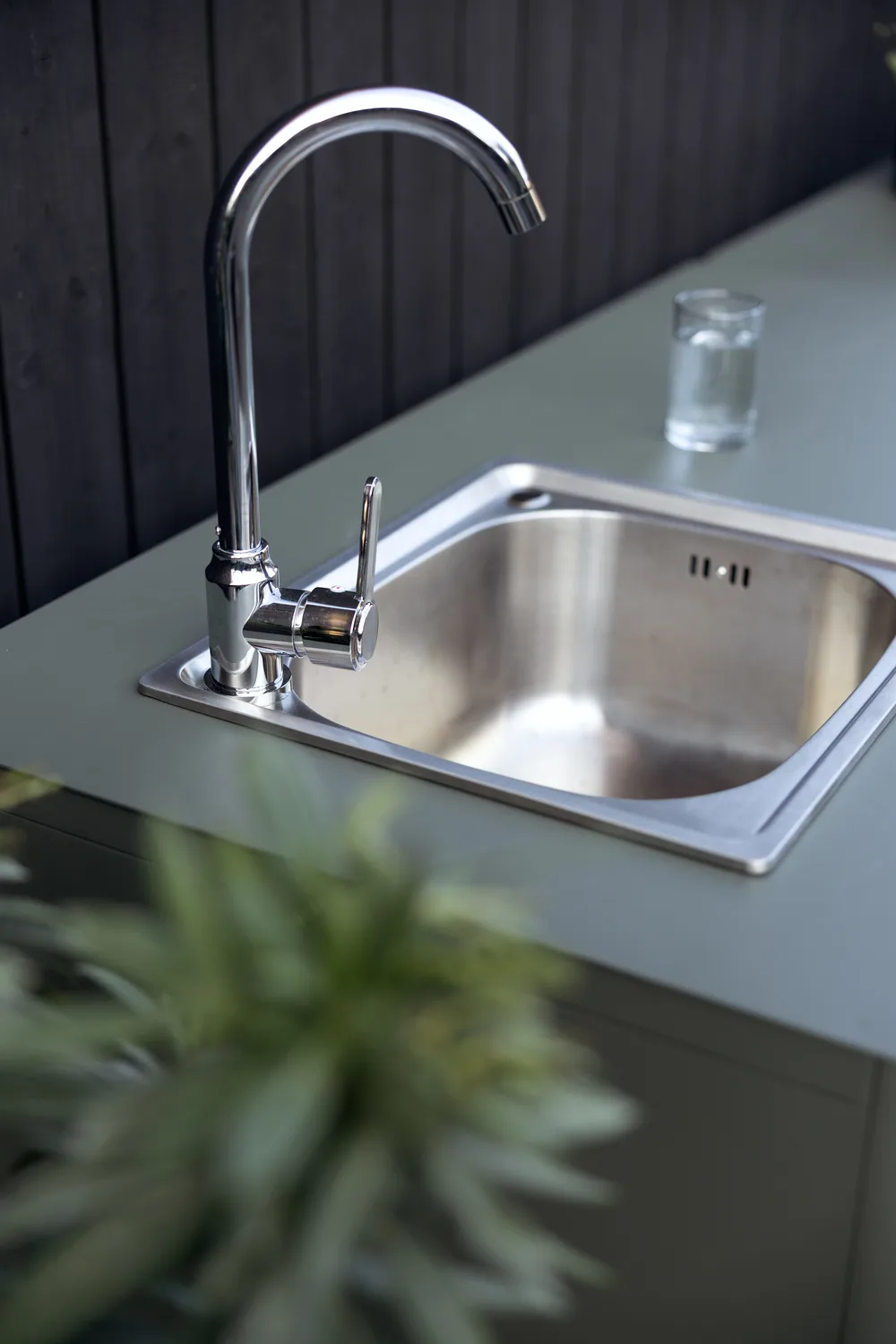 Kelia udekøkken underskab, Nordic green, 121x91x64 cm Brafab