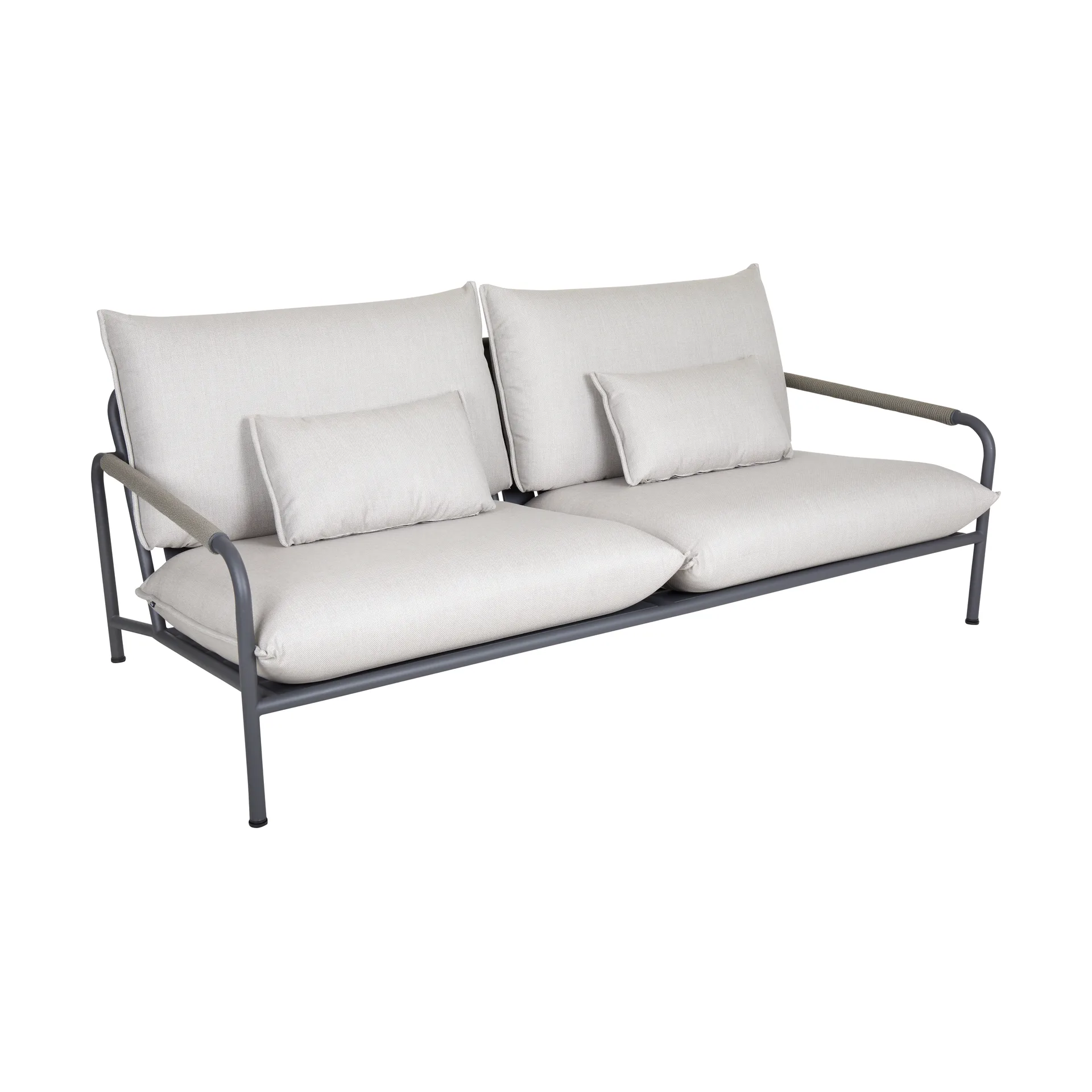 Lerberget 2,5-personers sofa, Anthracite-ask Brafab