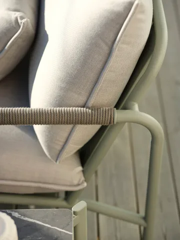 Lerberget 2,5-personers sofa - Grøn-ash - Brafab