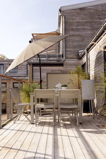 Lomma spisebord - Light grey, 132x80x73 cm - Brafab