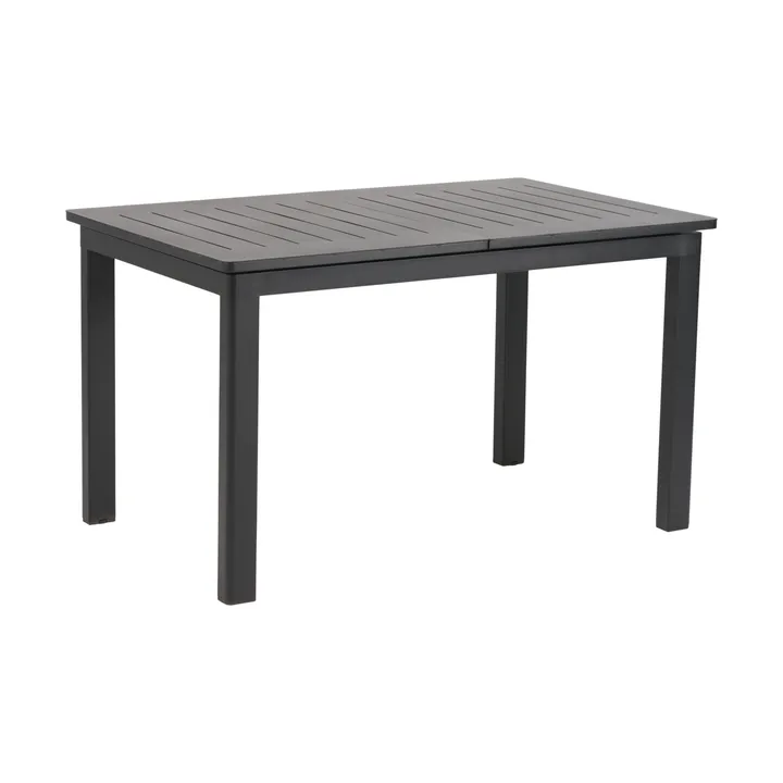 Lomma spisebord - Sort, 128-187x80x73 cm - Brafab