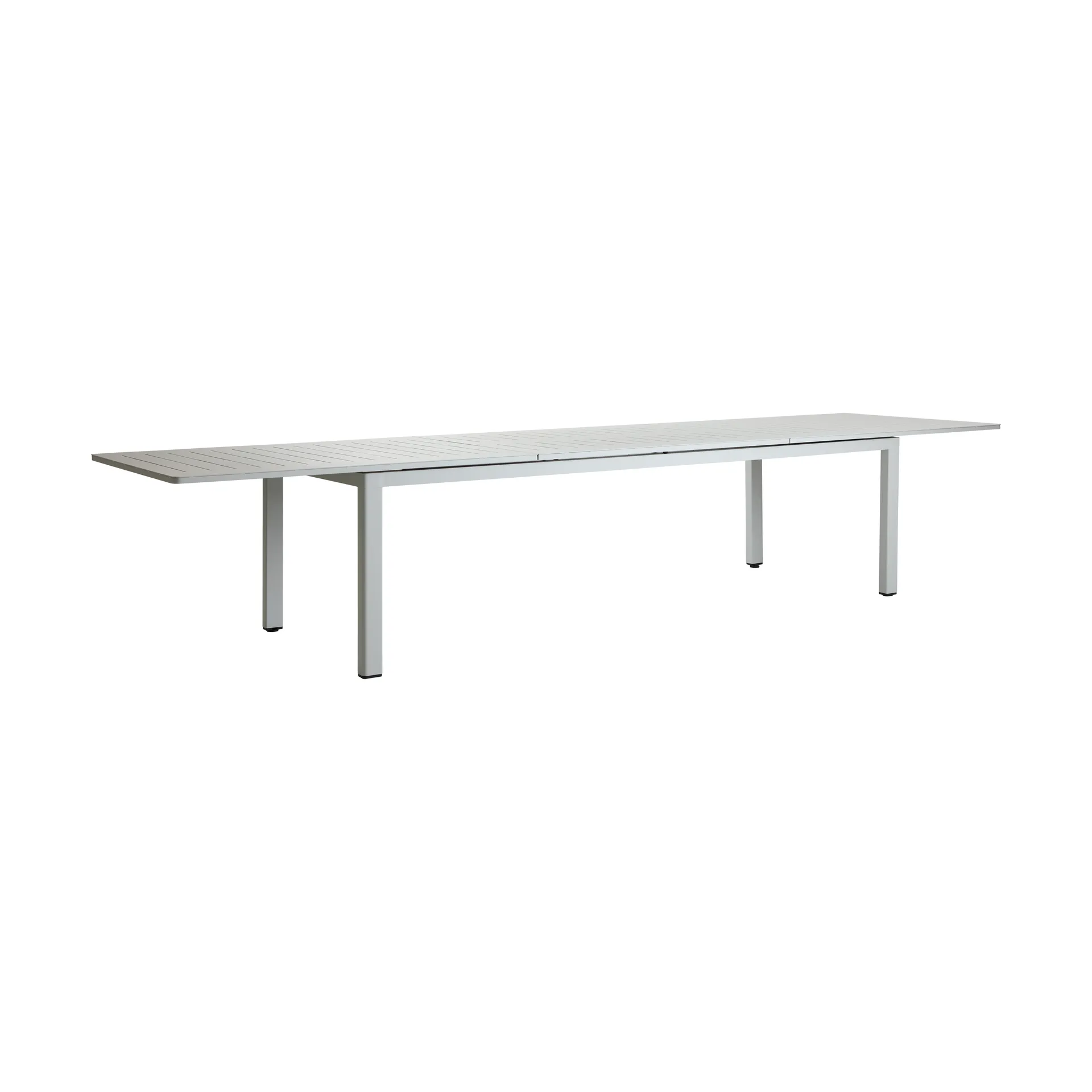 Lomma udvidelsesbart spisebord, Light grey XL 260-380 cm Brafab