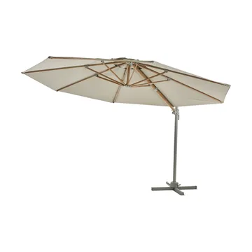 Luzzi parasol fritthængende - Khaki - Brafab